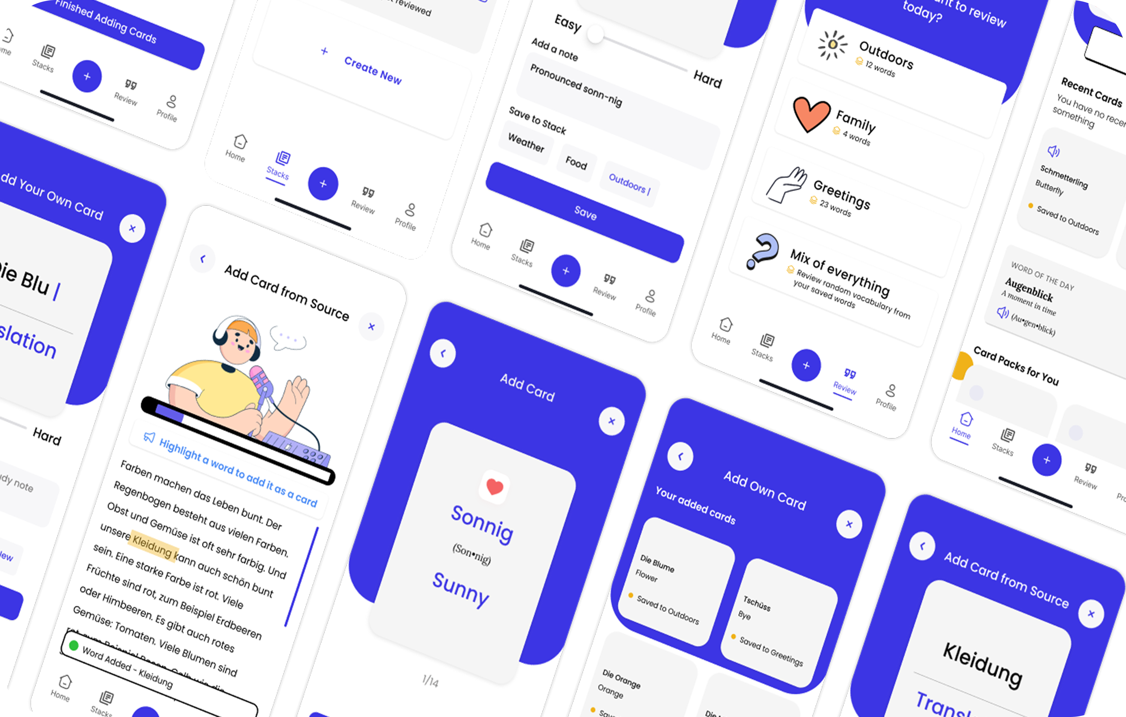 Quick Vocab app